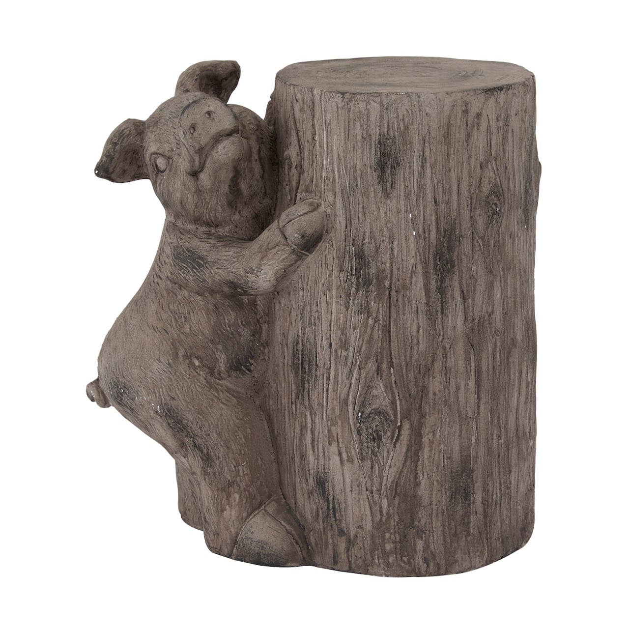 Brown MGO Modern Farmhouse Garden Sculpture, 16" x 16" x 10"